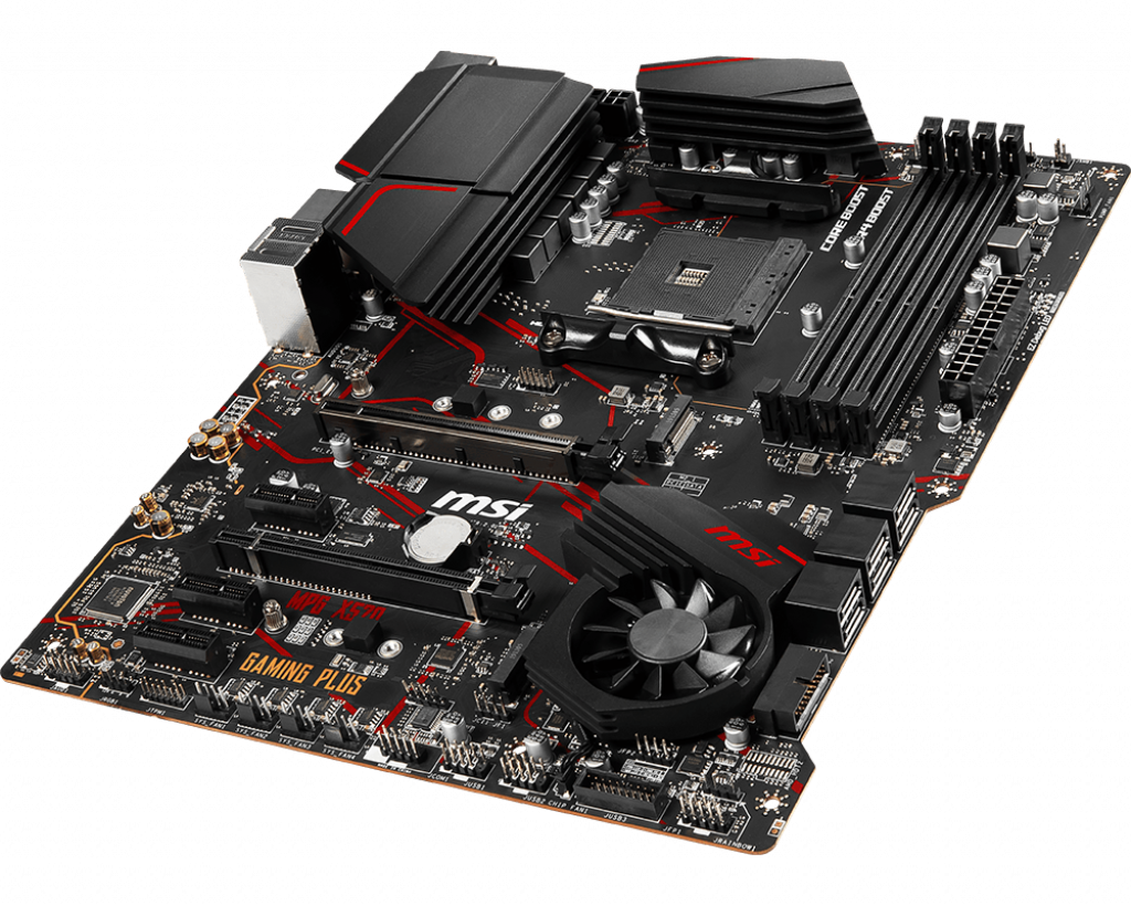 MSI MPG X570 GAMING PLUS / Socket AM4 AMD X570 Dual 4xDDR4-4400+ ATX