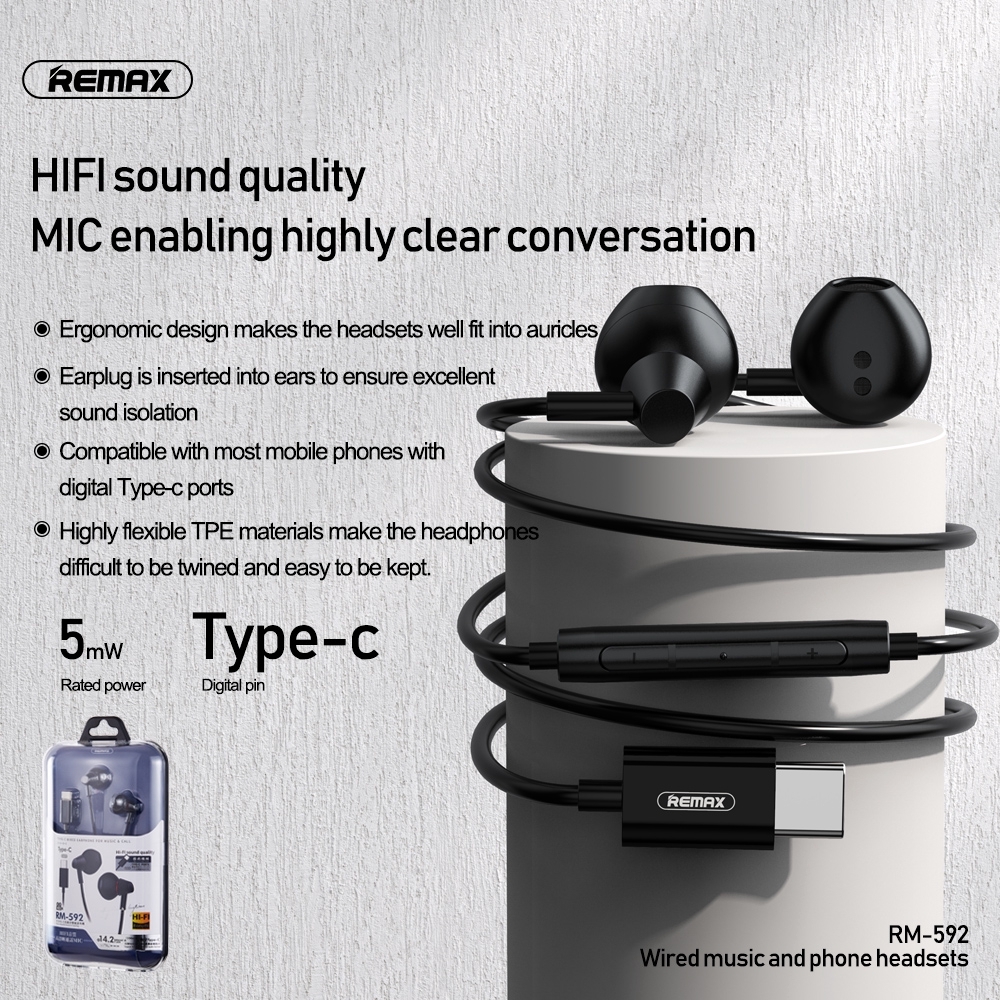 Remax RM-592 / Black