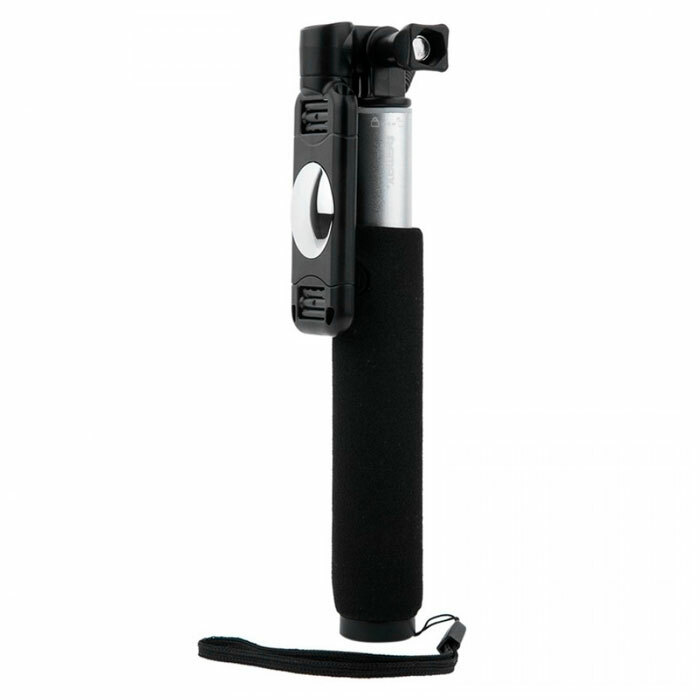 Remax wired Selfie stick P5 / Silver