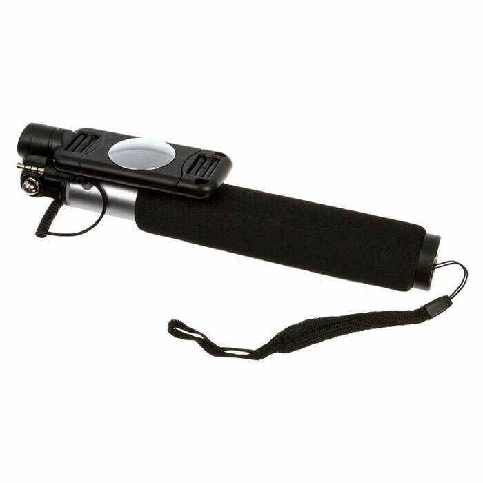 Remax wired Selfie stick P5 / Silver