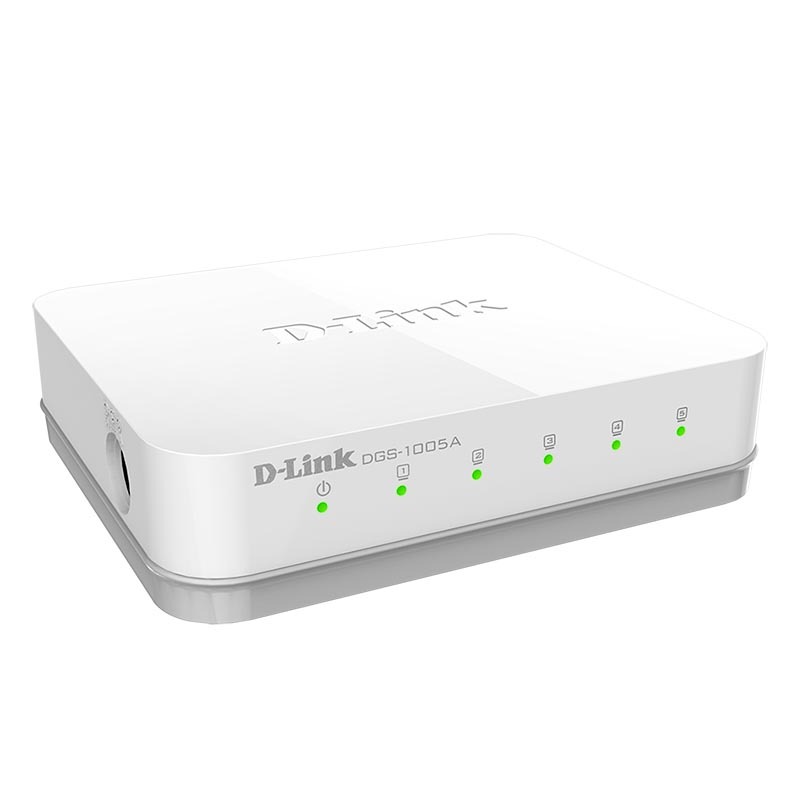 D-link DGS-1005A/E1A L2 Unmanaged Switch White