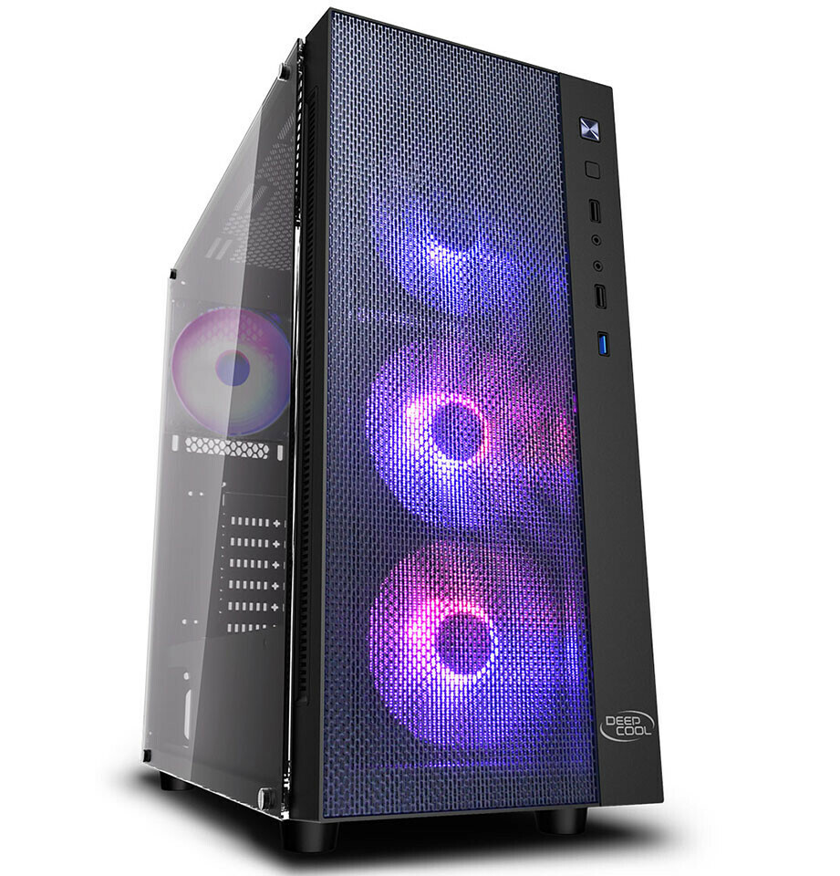 Deepcool MATREXX 55 MESH ADD-RGB 4F / ATX 4x120mm RGB / Black