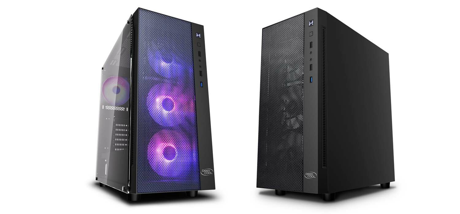 Deepcool MATREXX 55 MESH ADD-RGB 4F / ATX 4x120mm RGB / Black