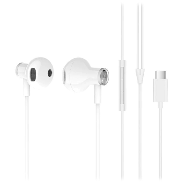 Earphones Xiaomi Mi Dual Driver Type-C / White