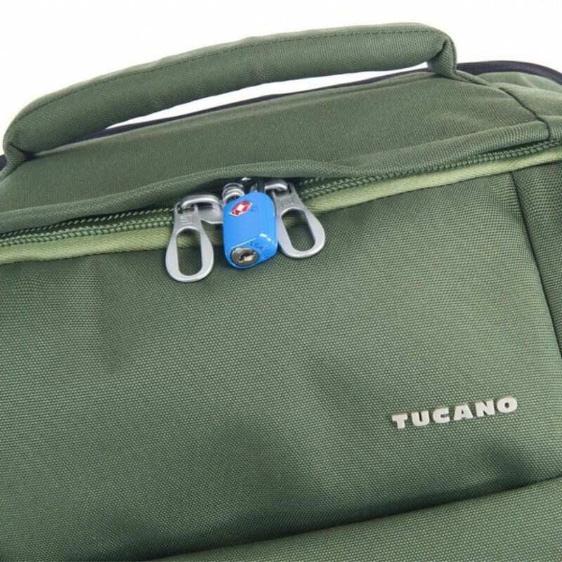 Tucano Backpack TUGO L CABIN LUGGAGE / 17.3" Green