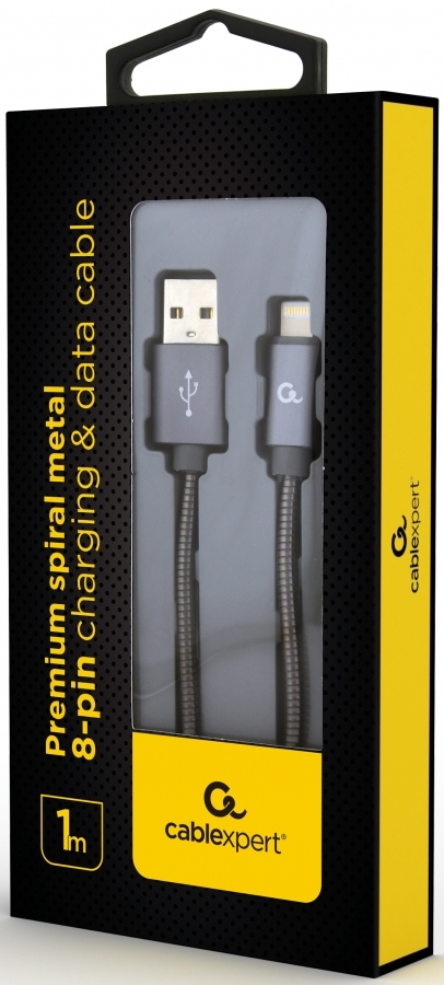 Cablexpert CC-USB2S-AMLM-1M-BG / Grey