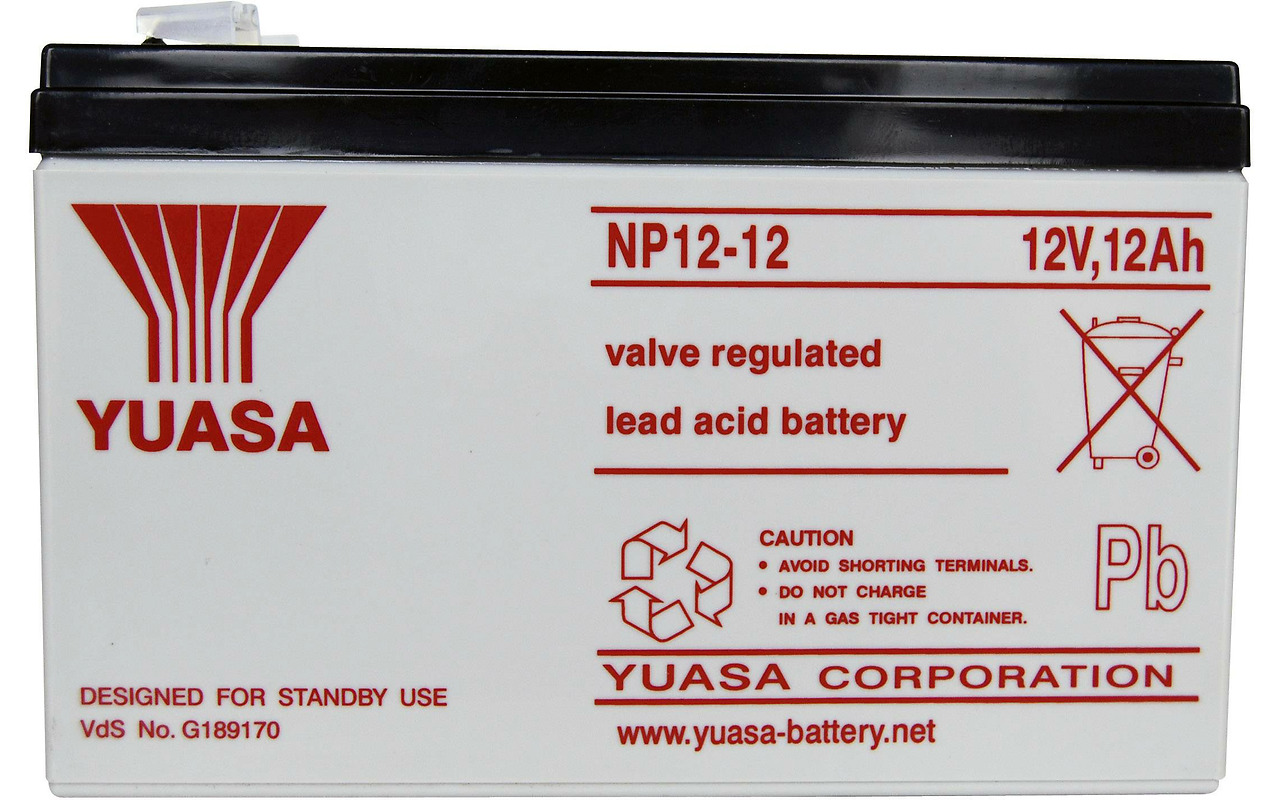 Yuasa NP12-12 / 12V / 12AH