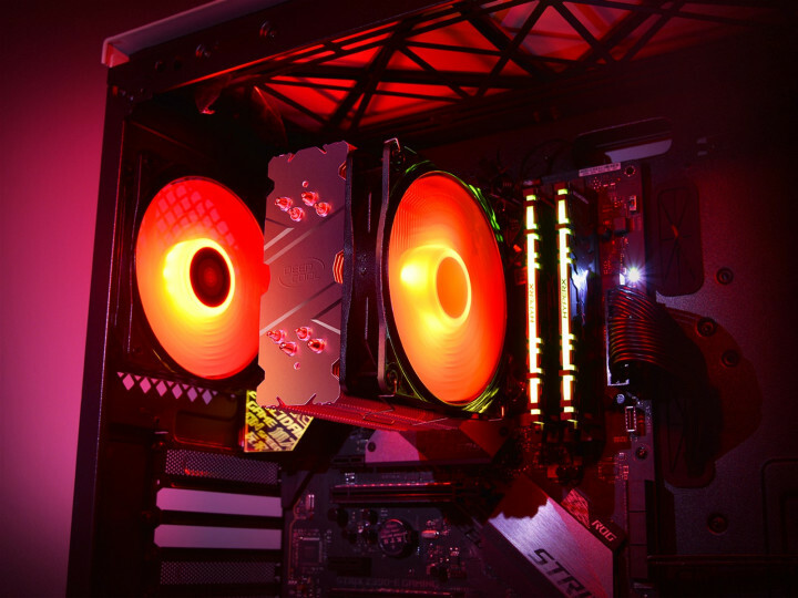 Deepcool GAMMAXX 400 V2 / DP-MCH4-GMX400V2 / Red