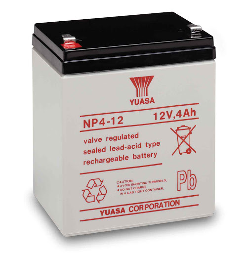 Yuasa NP4-12 / 12V / 4AH