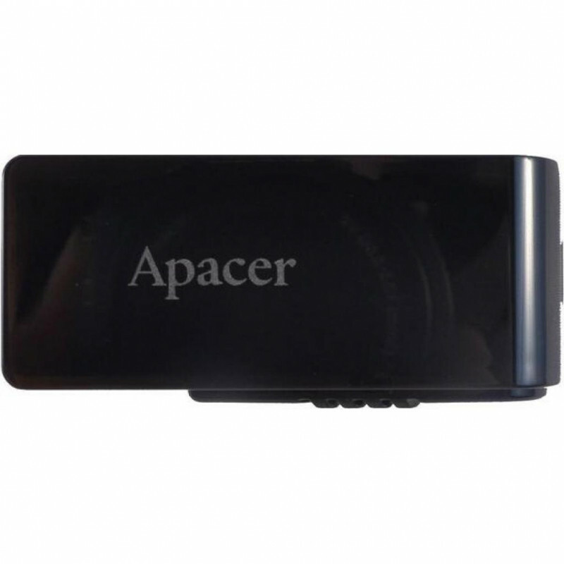 Apacer AH350 64GB USB3.1 Flash Drive AP64GAH350 / Black