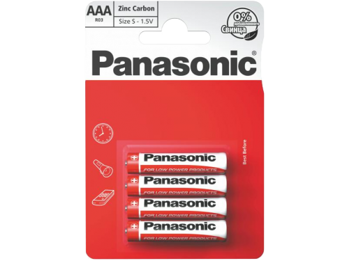Panasonic R03REL/4BPR 4xAAA