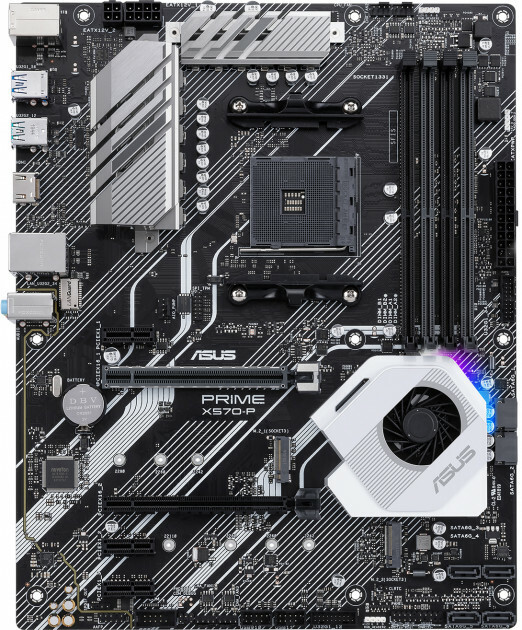 ASUS PRIME X570-P ATX Socket AM4 12 Phases AMD X570 Dual 4xDDR4-4400