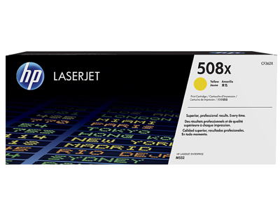 HP 508X Original LaserJet Toner Cartridge / Yellow