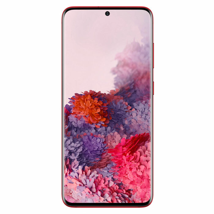 Samsung Galaxy S20 / 6.2" Quad HD+ / Exynos 990 / 8Gb / 128Gb / 4000mAh / G980 / Red