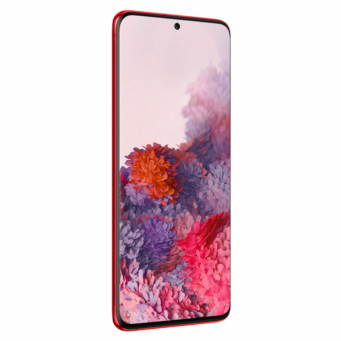Samsung Galaxy S20 / 6.2" Quad HD+ / Exynos 990 / 8Gb / 128Gb / 4000mAh / G980 / Red