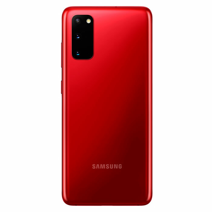 Samsung Galaxy S20 / 6.2" Quad HD+ / Exynos 990 / 8Gb / 128Gb / 4000mAh / G980 / Red