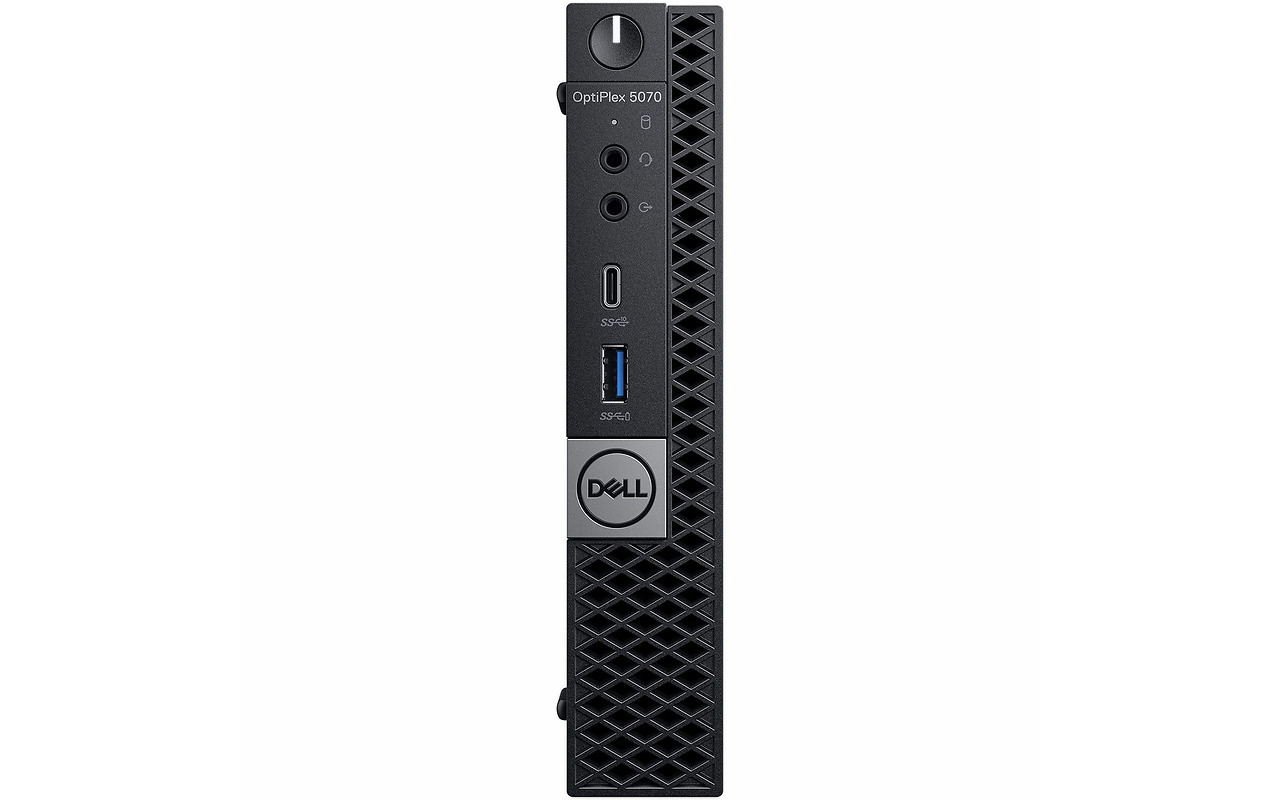 DELL OptiPlex 5070 MFF / i7-9700T / 8GB DDR4 / 256GB SSD / InteI HD630 Graphics / Windows 10 PRO / 273336606 / Black