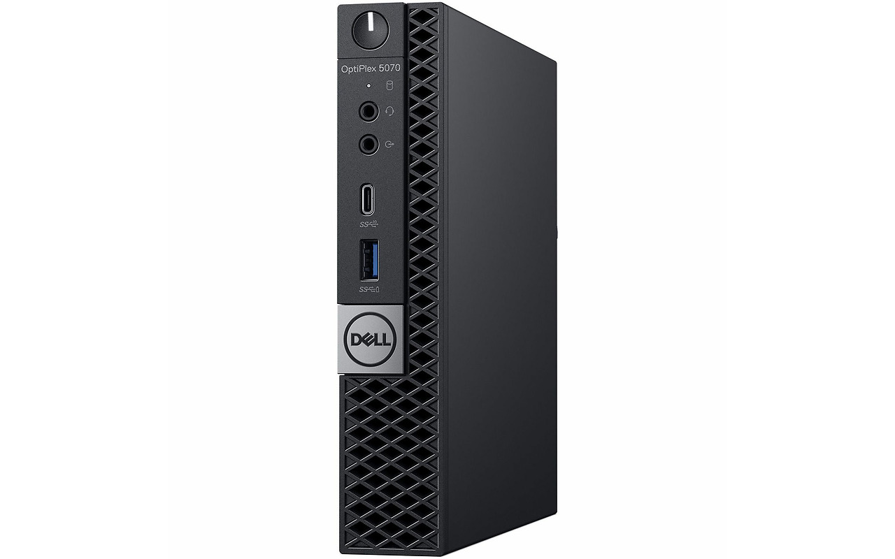 DELL OptiPlex 5070 MFF / i7-9700T / 8GB DDR4 / 256GB SSD / InteI HD630 Graphics / Windows 10 PRO / 273336606 / Black