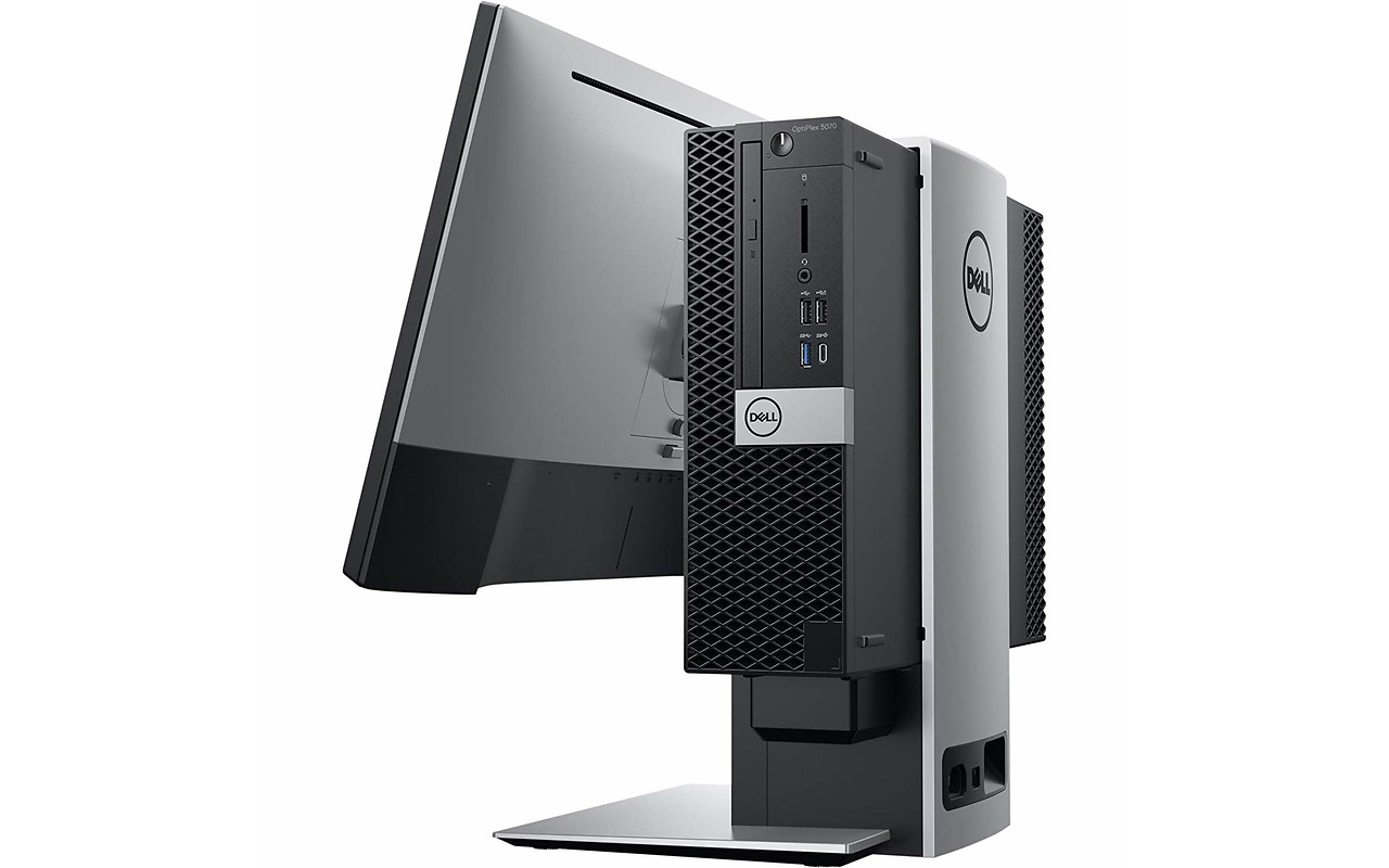 DELL OptiPlex 5070 SFF / i7-9700 / 8GB DDR4 / 256GB NVMe / DVD-RW / InteI HD630 Graphics / 260W PSU / Black / Windows