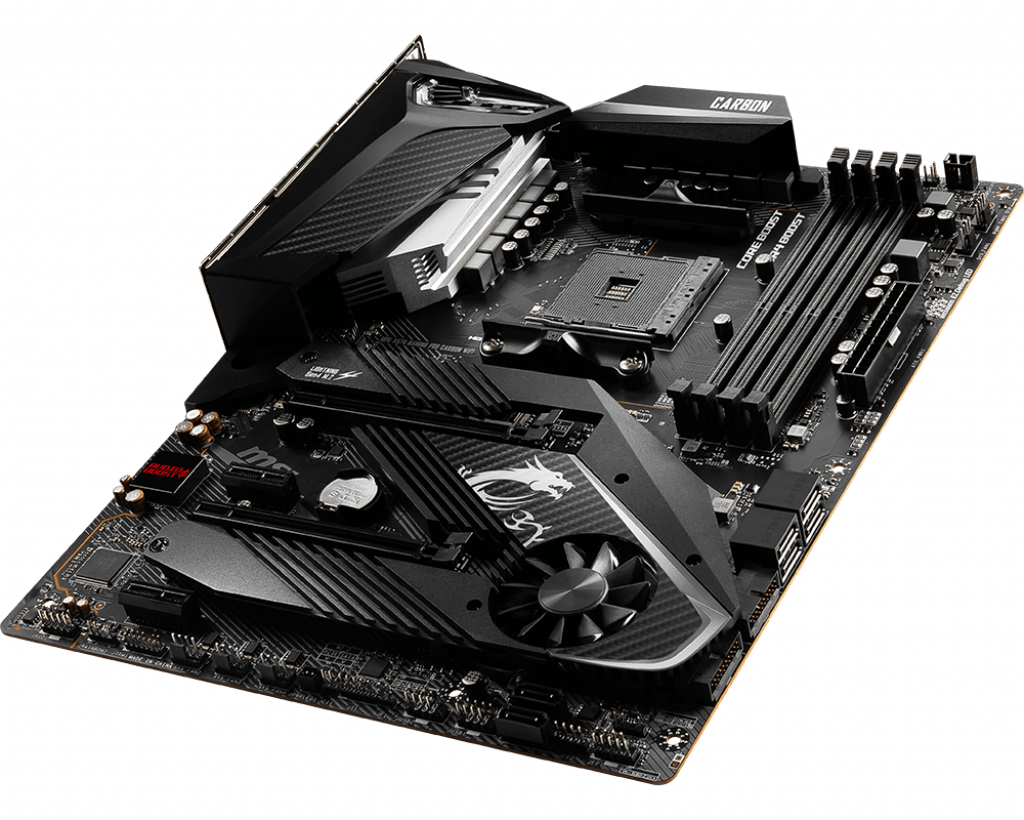 MSI MPG X570 GAMING PRO CARBON WIFI ATX Socket AM4 AMD X570 Dual 4xDDR4-4400+