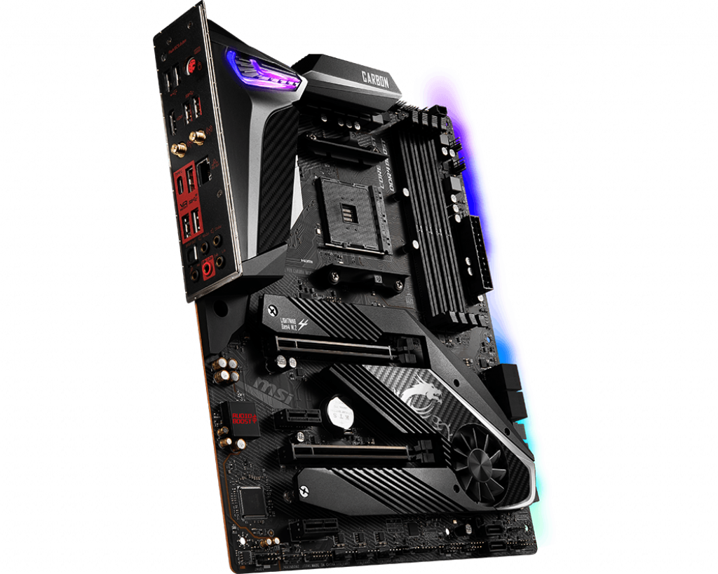 MSI MPG X570 GAMING PRO CARBON WIFI ATX Socket AM4 AMD X570 Dual 4xDDR4-4400+
