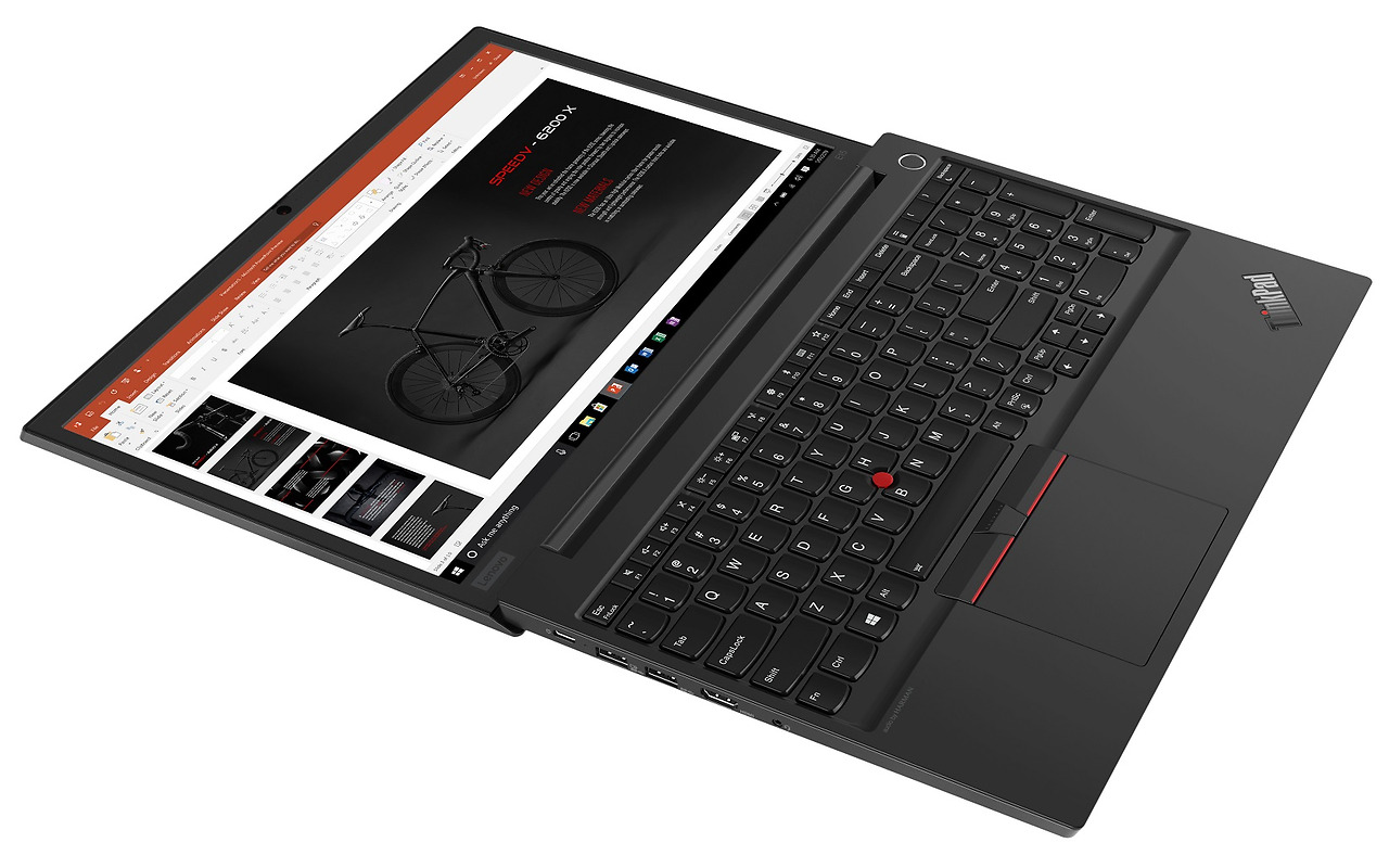 Lenovo ThinkPad E15 / 15.6" IPS FullHD / Intel Core i5-10210U / 8GB DDR4 / 256GB NVMe / Black / Linux DOS