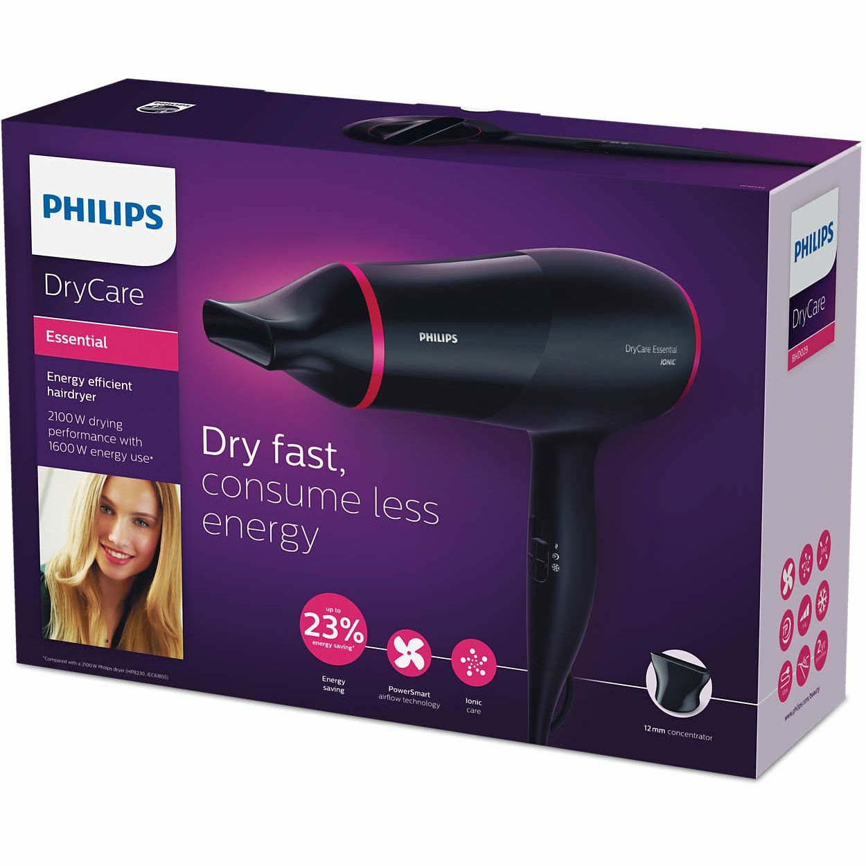 Philips BHD029/00 Black