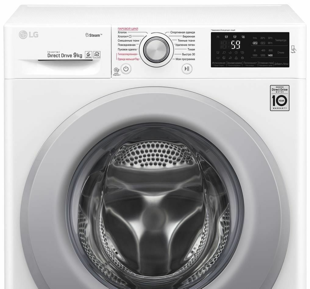 LG F4M5VS4W / White