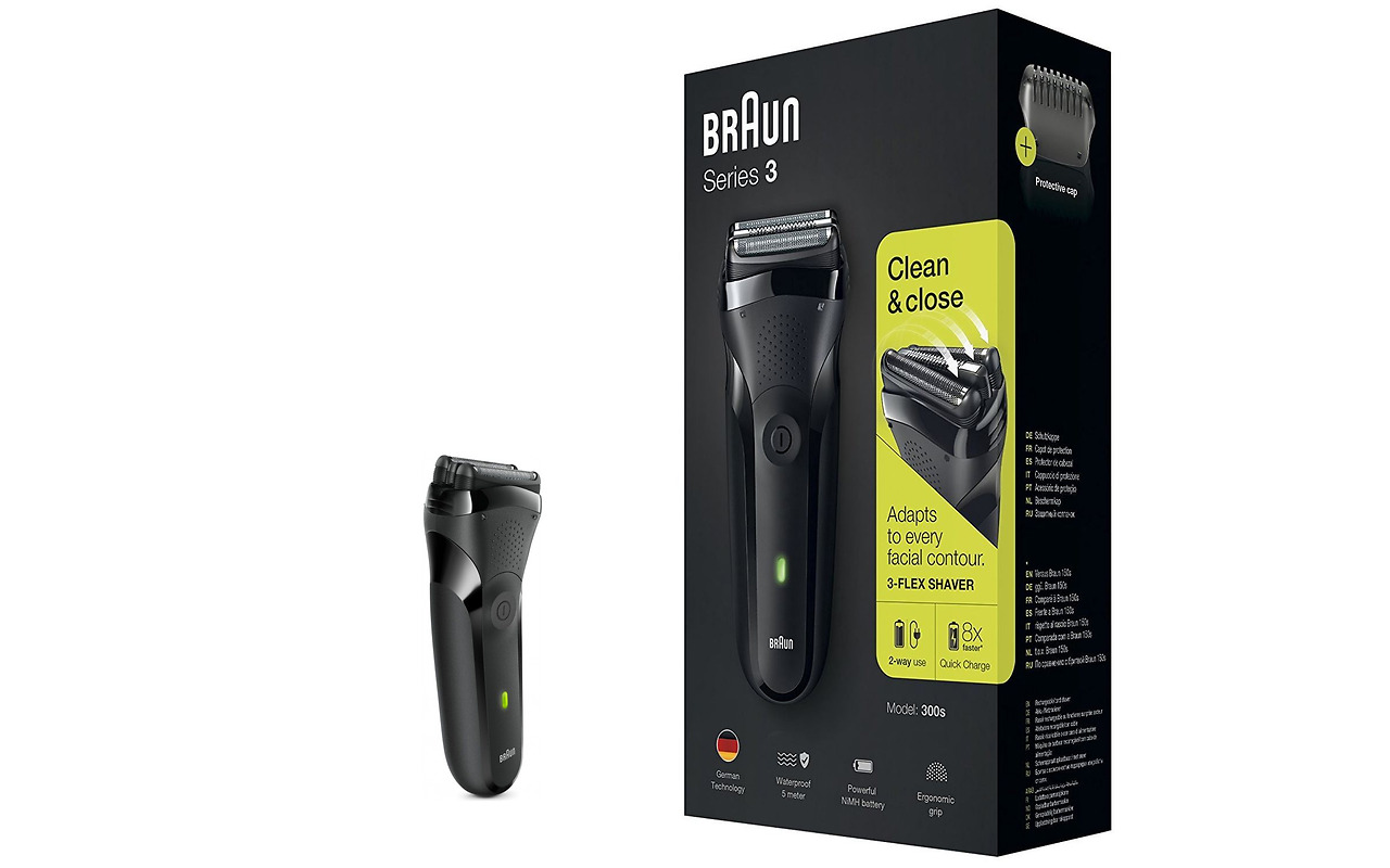 Braun 300S Black
