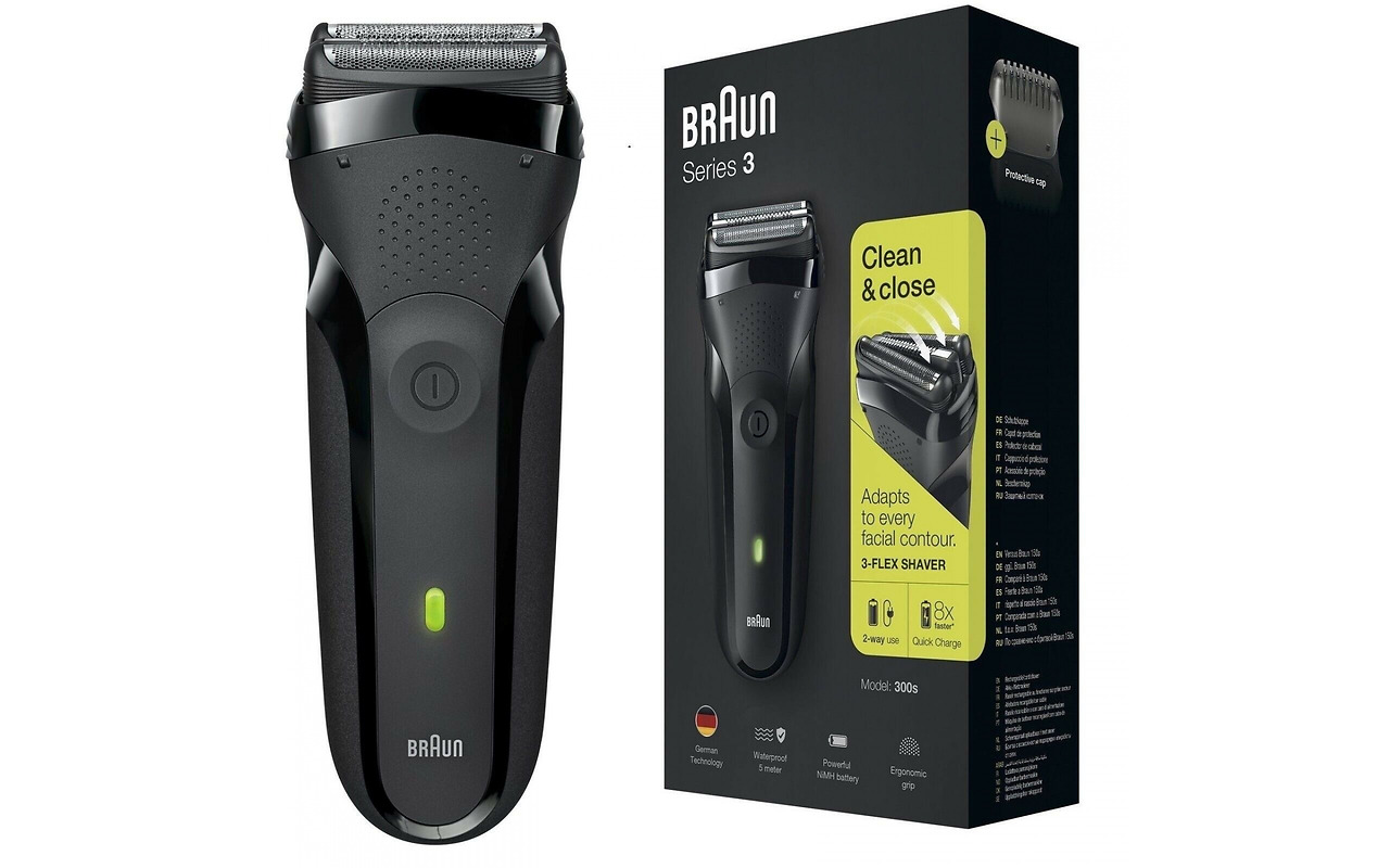 Braun 300S Black