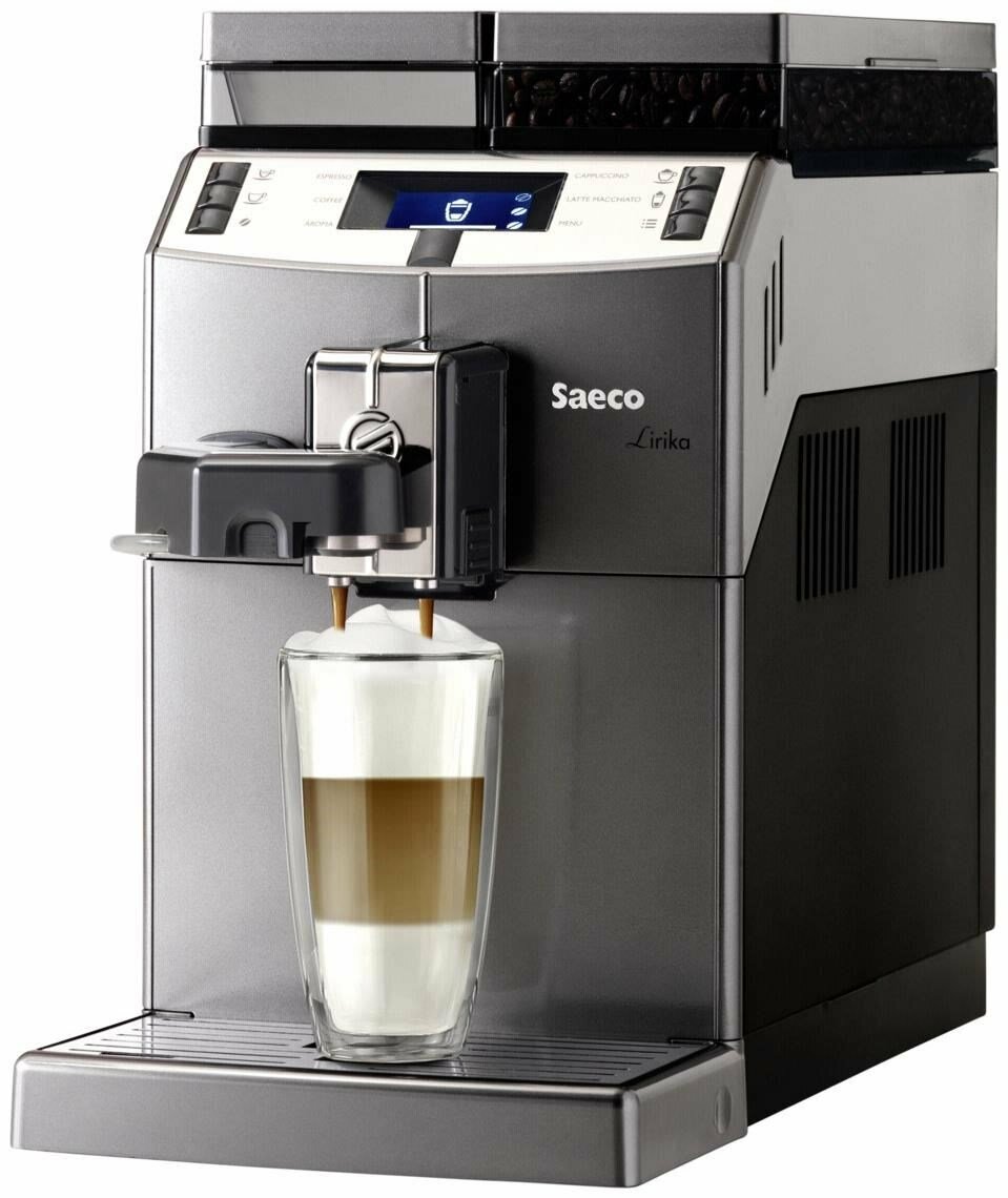 Saeco Lirika One Touch Cappuccino / Inox