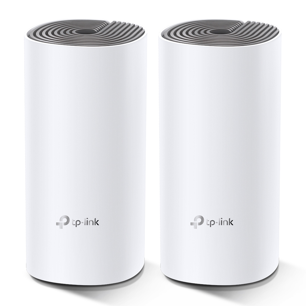 TP-LINK Deco E4 / 2-pack / Whole-Home Mesh Wi-Fi System / White