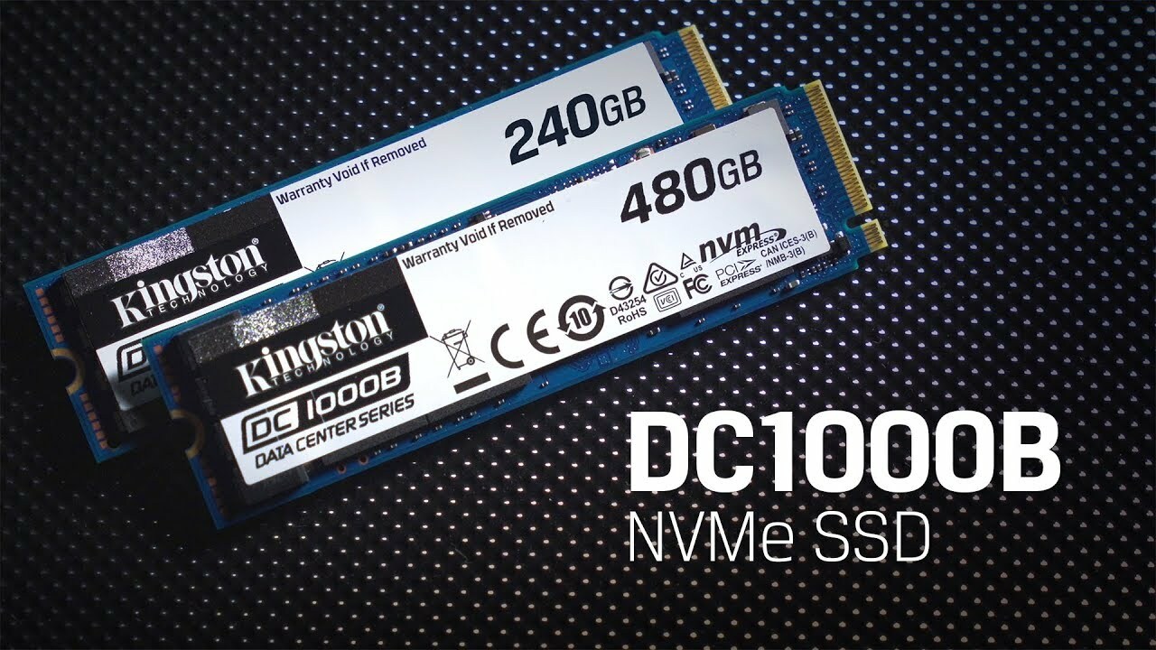 Kingston SEDC1000BM8/240G / M.2 NVMe SSD 240GB DC1000B for Enterprise Servers