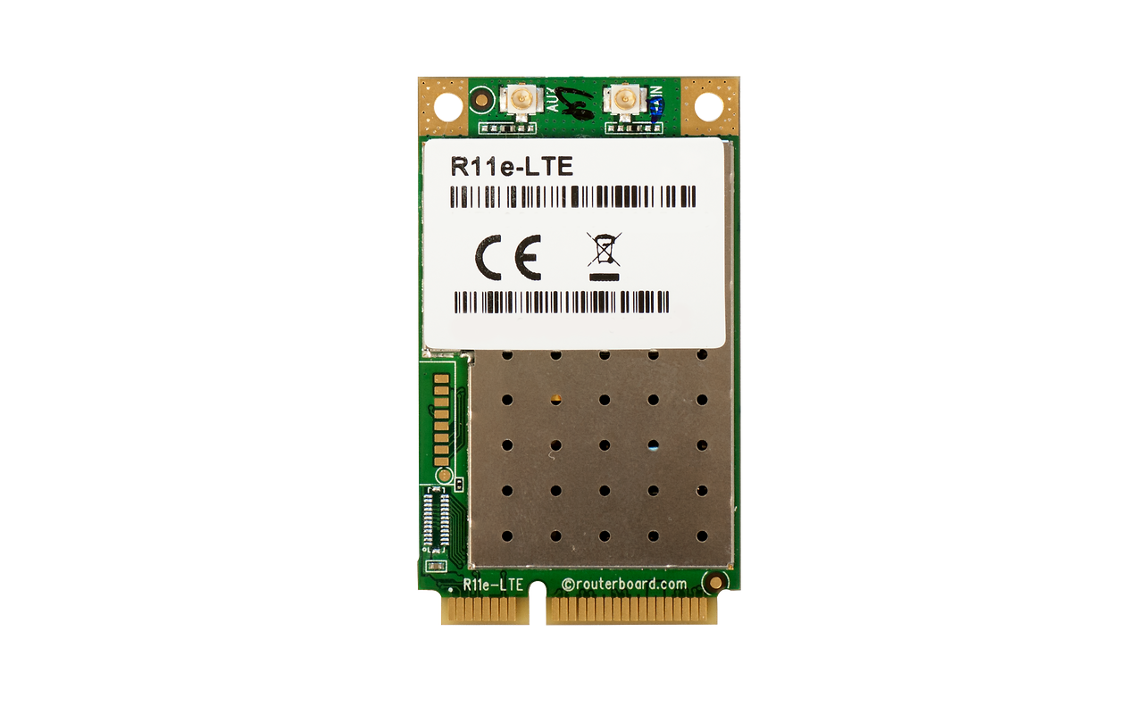 MikroTik R11e-LTE 2G/3G/4G/LTE miniPCI-e card