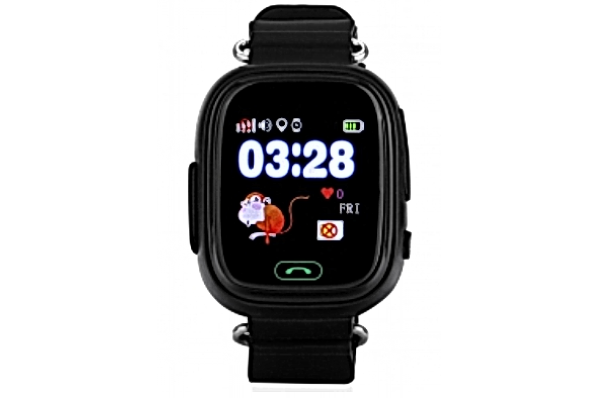Smart Baby Watch Q80 Black