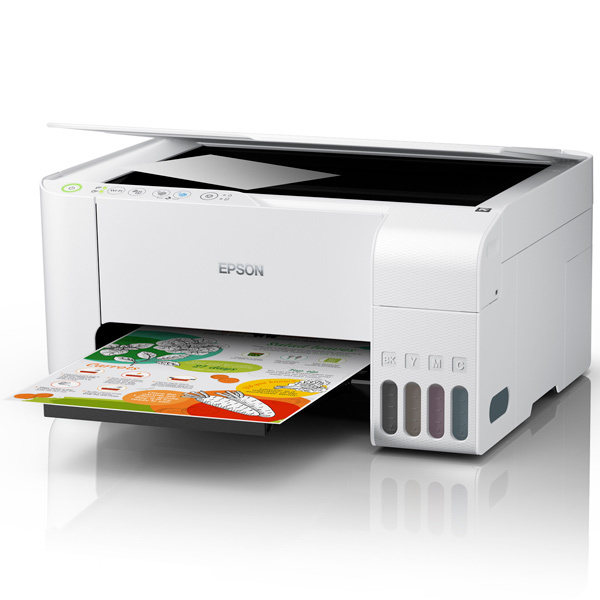 MFD Epson L3156 A4 / Wi-Fi / Direct / Copier / Printer / Scanner / White