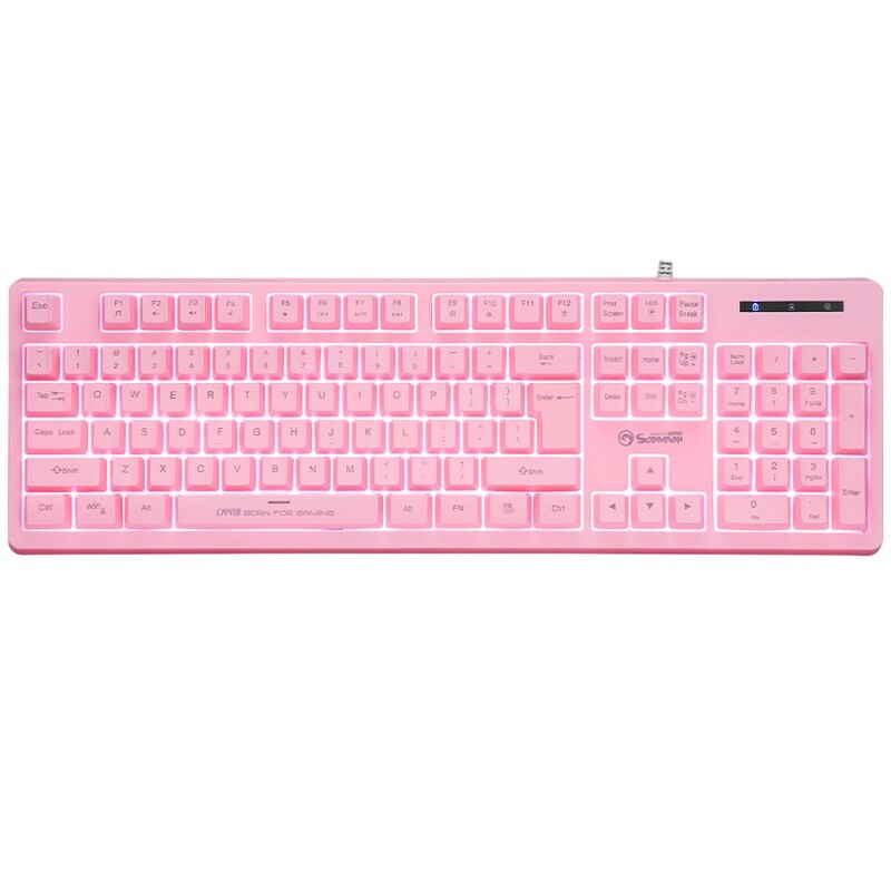 MARVO CM418 Gaming Combo Pink