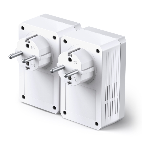 Powerline TP-LINK TL-PA4010P KIT / Dual / AC Pass / 600Mbps /