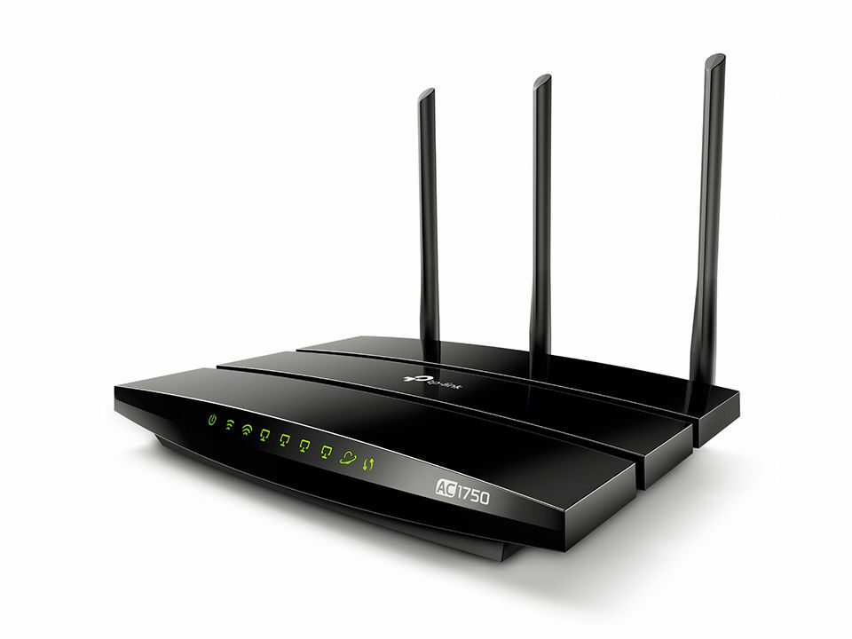 TP-LINK Archer C7 V5 / AC1750 / 1xUSB / Dual Band Wireless Gigabit Router / Black