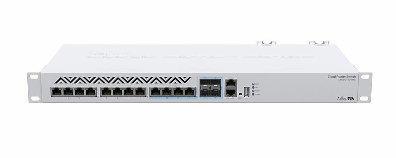 Mikrotik Cloud Router Switch CRS312-4C+8XG-RM / White