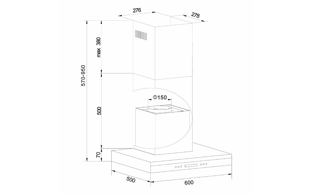 HANSA OKP662TH / Inox