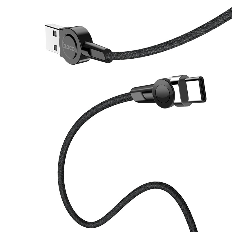 Hoco S8 Magnetic charging cable for Type-C / Black