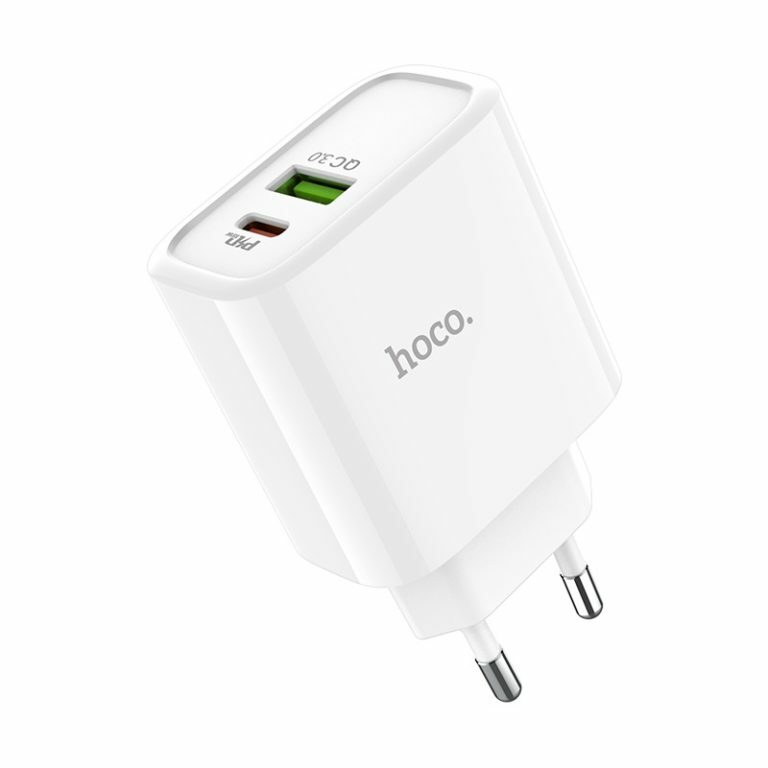 Hoco C57A Speed charger PD + QC3.0 charger / White