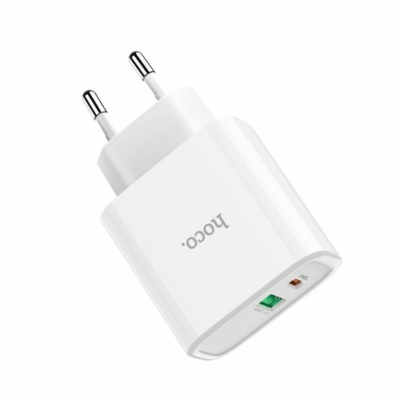 Hoco C57A Speed charger PD + QC3.0 charger / White