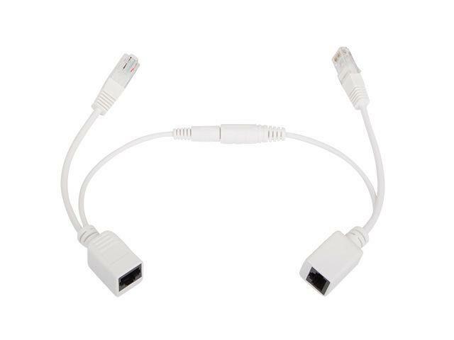 Gembird PP12-POE-0.15M-W / UTP passive PoE adapter kit /