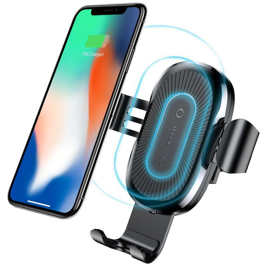 Baseus Wireless Charger Gravity Car Mount WXYL-01 / Black