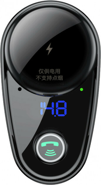 Baseus Locomotive Bluetooth MP3 Vehicle Charger CCALL-RH01 / Black