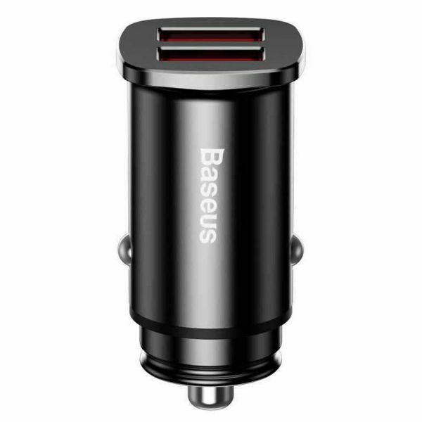 Baseus Square metal 30W Dual QC3.0 CCALL-DS01 / Black