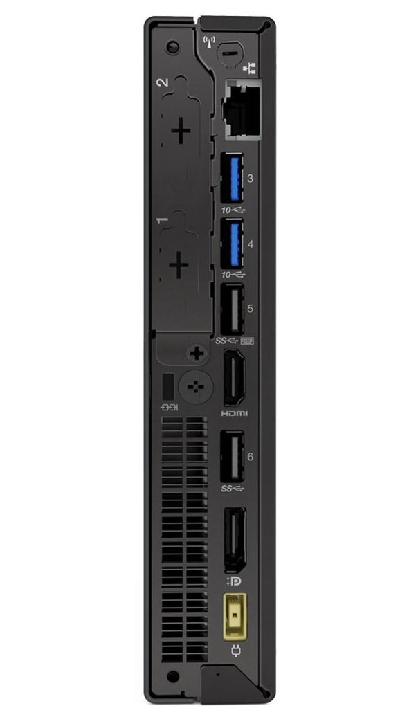 Lenovo ThinkCentre M720 Tiny / Intel Core i5-9400T / 8GB DDR4 / 256GB SSD / Black / Windows