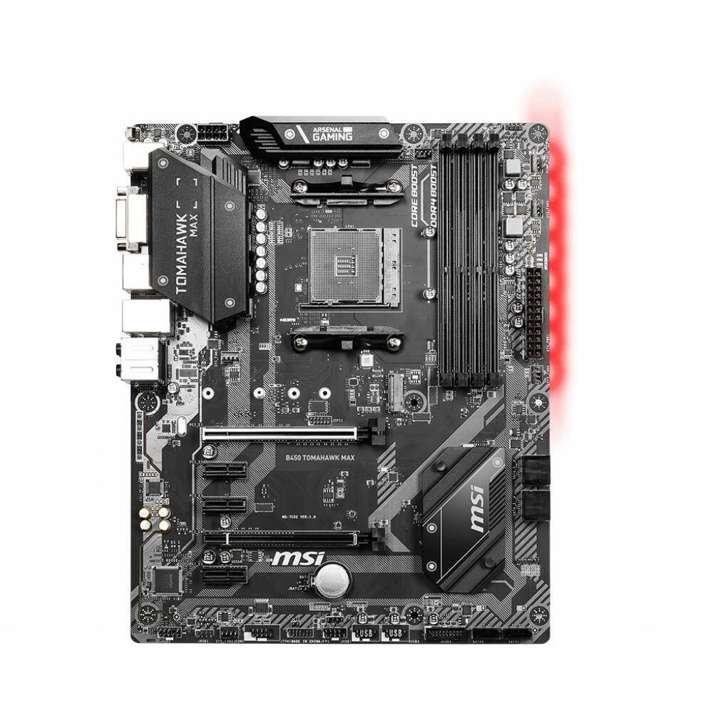 MSI B450 TOMAHAWK MAX Socket AM4 AMD B450 Dual 4xDDR4-4133 ATX